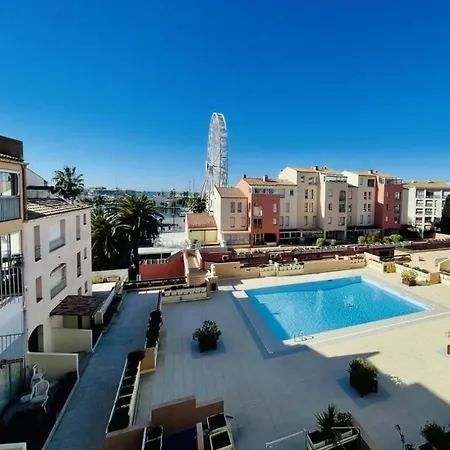 Chez Sofia T3 View Port Private Parking And Pool Apartment *